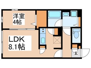 フラッフィー市谷台町の物件間取画像